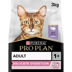Pro Plan - Croquettes Delicate à la Dinde pour Chat