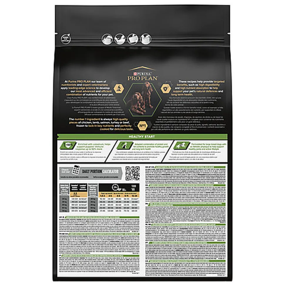 Pro Plan - Croquettes Healthy Start Large Athletic Poulet pour Chiot