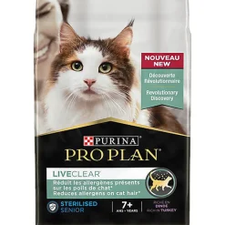 Pro Plan - Croquettes LiveClear Senior +7 Stérilisé Dinde pour Chat - 2,8Kg