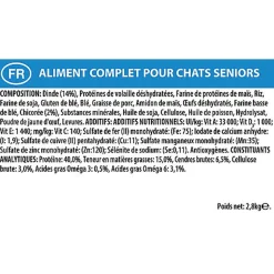 Pro Plan - Croquettes LiveClear Senior +7 Stérilisé Dinde pour Chat - 2,8Kg