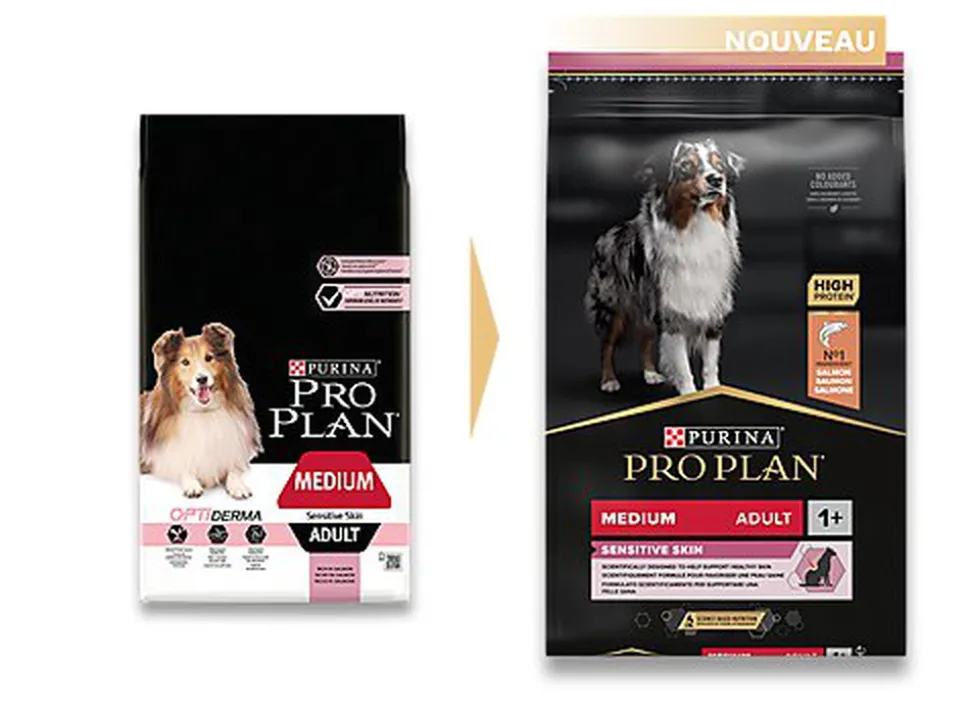 Pro Plan - Croquettes Medium Sensitive Skin Saumon pour Chien