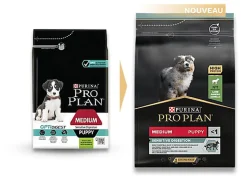 Pro Plan - Croquettes Medium Puppy Sensitive Digestion à l' Agneau pour Chiot - 3Kg