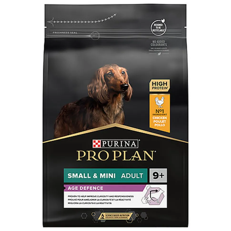 Pro Plan - Croquettes OPTIAGE Small & Mini Adult 9+ Poulet pour Chien Senior