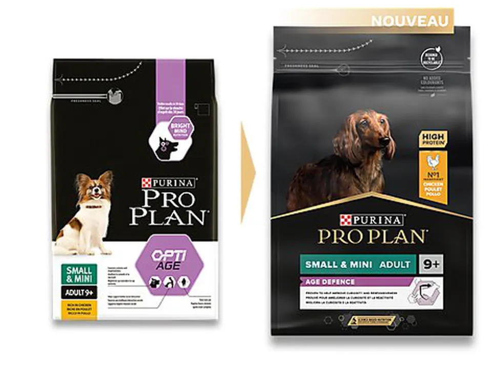 Pro Plan - Croquettes OPTIAGE Small & Mini Adult 9+ Poulet pour Chien Senior