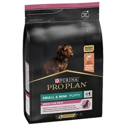 Pro Plan - Croquettes OPTIDERMA Small & Mini Sensitive Skin Saumon pour Chiot - 3Kg