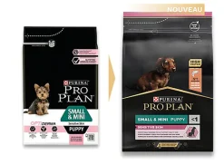 Pro Plan - Croquettes OPTIDERMA Small & Mini Sensitive Skin Saumon pour Chiot - 3Kg