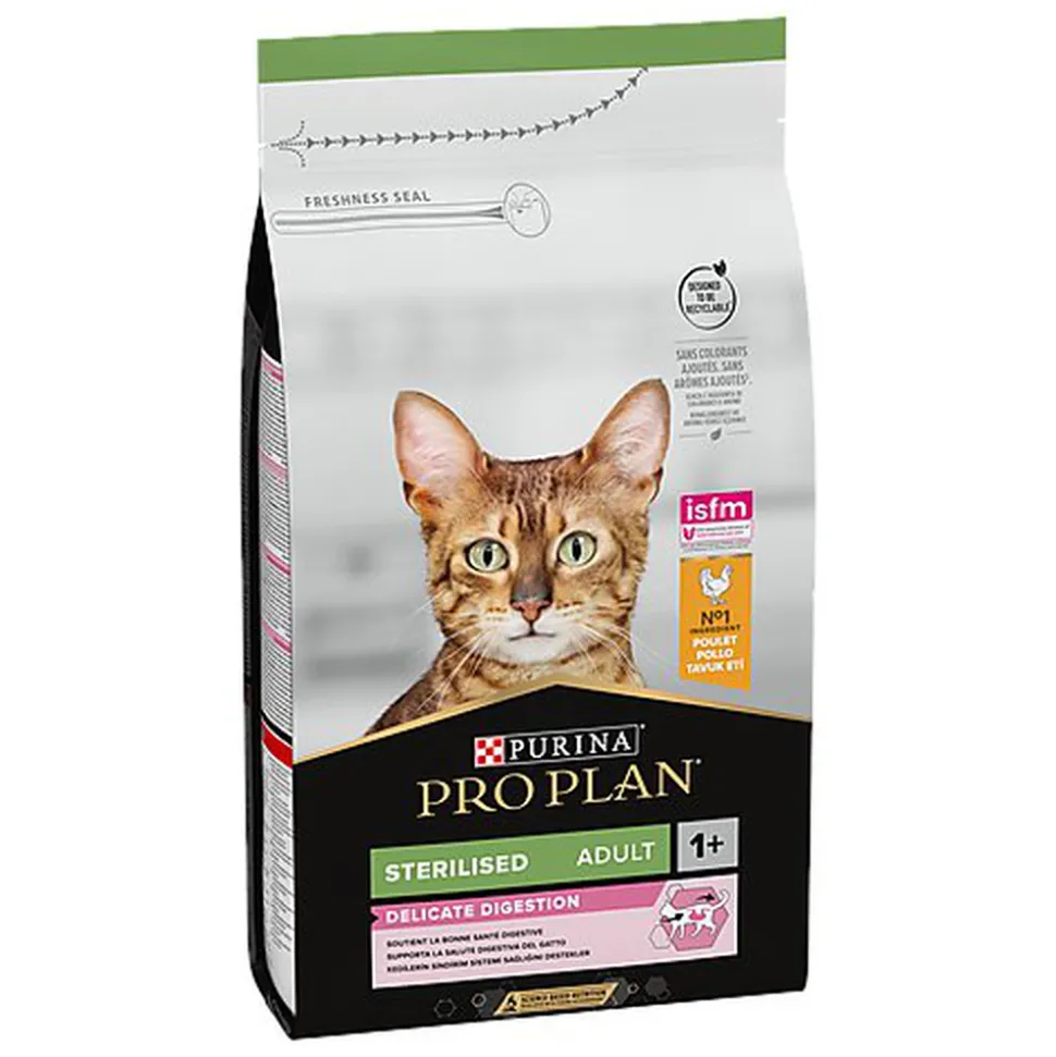 Pro Plan - Croquettes Optidigest Sterilised au Poulet Pour Chat