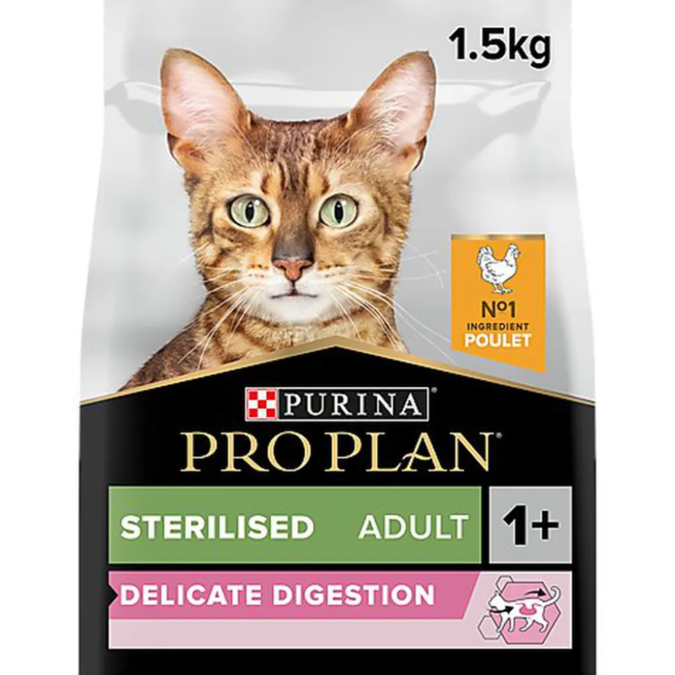 Pro Plan - Croquettes Optidigest Sterilised au Poulet Pour Chat