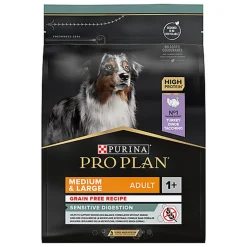 Pro Plan - Croquettes OPTIAGE Medium & Large Adult Sans Céréales Dinde pour Chien
