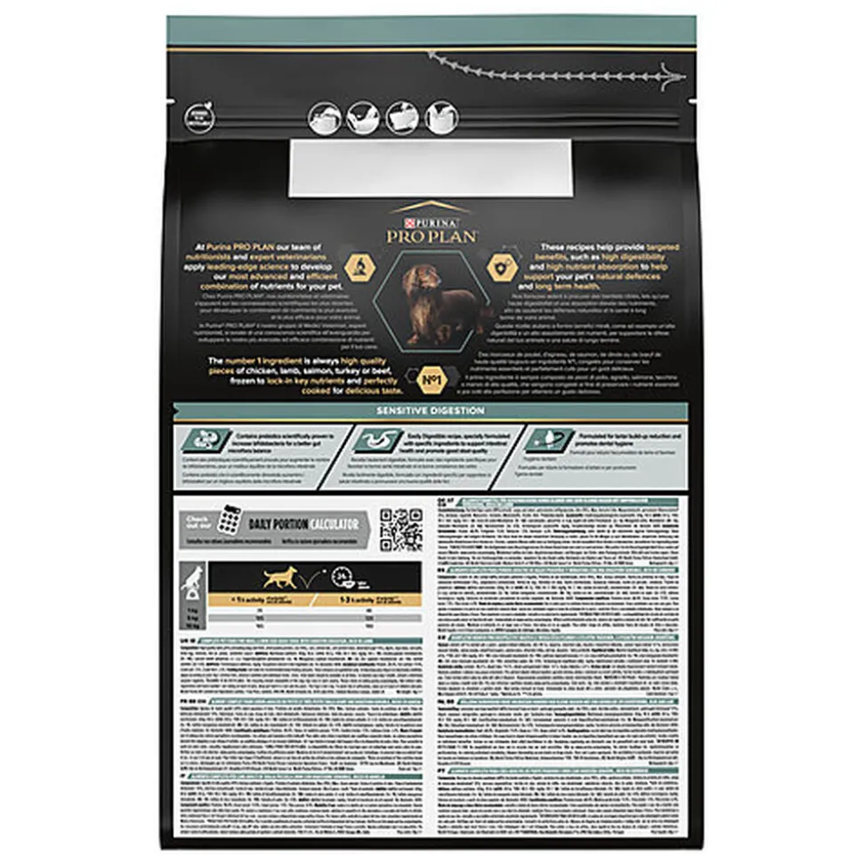 Pro Plan - Croquettes Small Sensitive Digestion à l'Agneau pour Petit Pour Chien