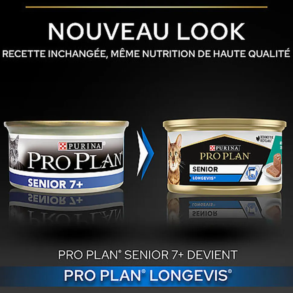 Pro Plan - Pâtée Adult 7+ pour Chat Adulte - 85g