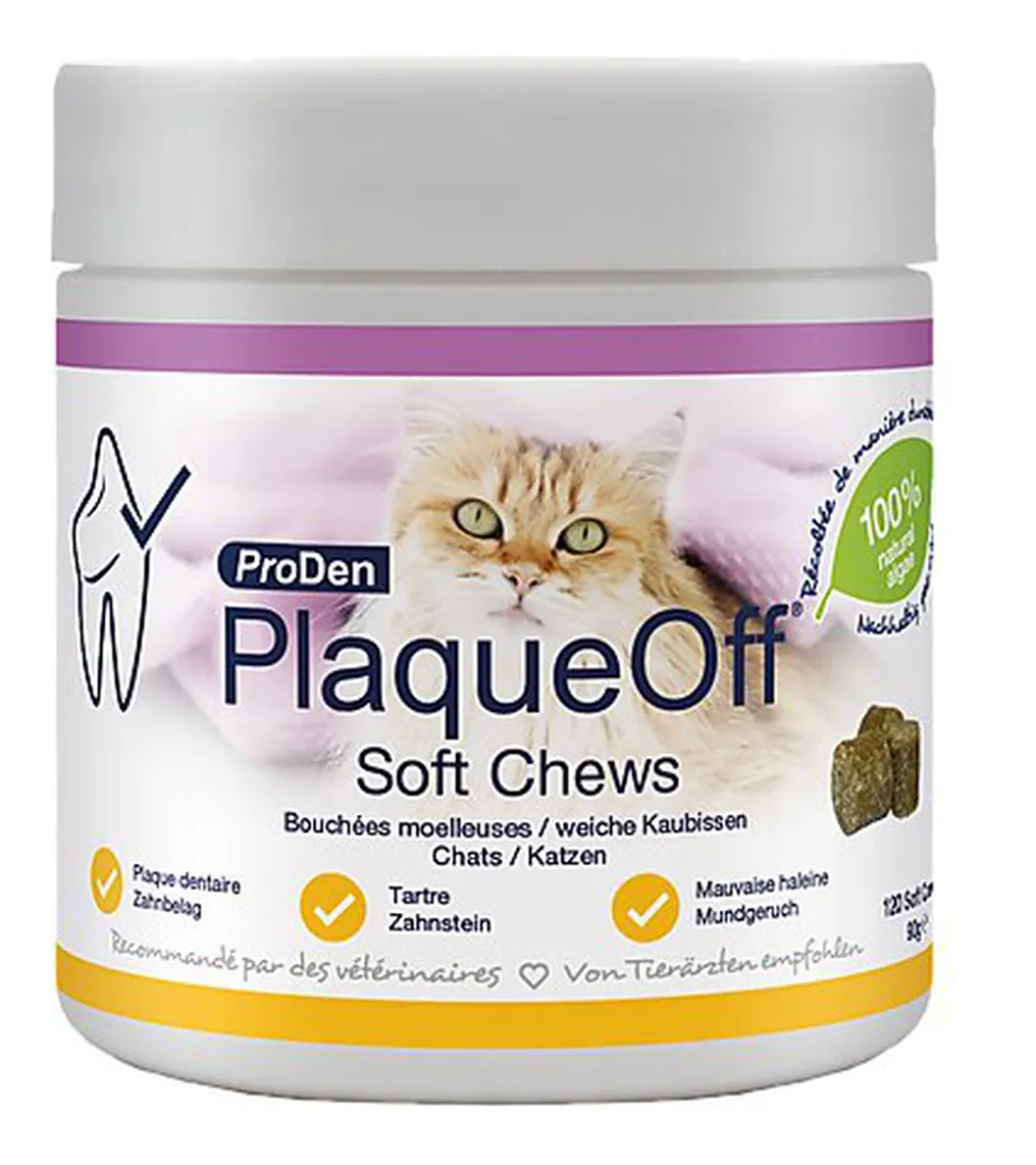 Proden - Plaque Off Soft Chews pour Chats - x120