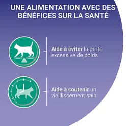 Purina One - Croquettes au Poulet et Céréales pour Chat Senior 11+ - 1,5Kg