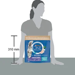 Purina One -  Croquettes Chat Stérilisé Sensible Poisson de mer - 1,5kg