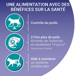 Purina One - Croquettes Stérilisés Bifensis à la Truite pour Chat d'Intérieur - 3Kg