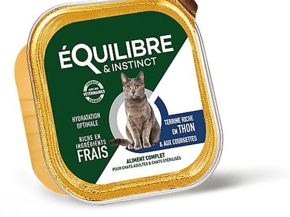 Équilibre & Instinct - Pâtée au Thon pour Chats Stérilisés - 85g
