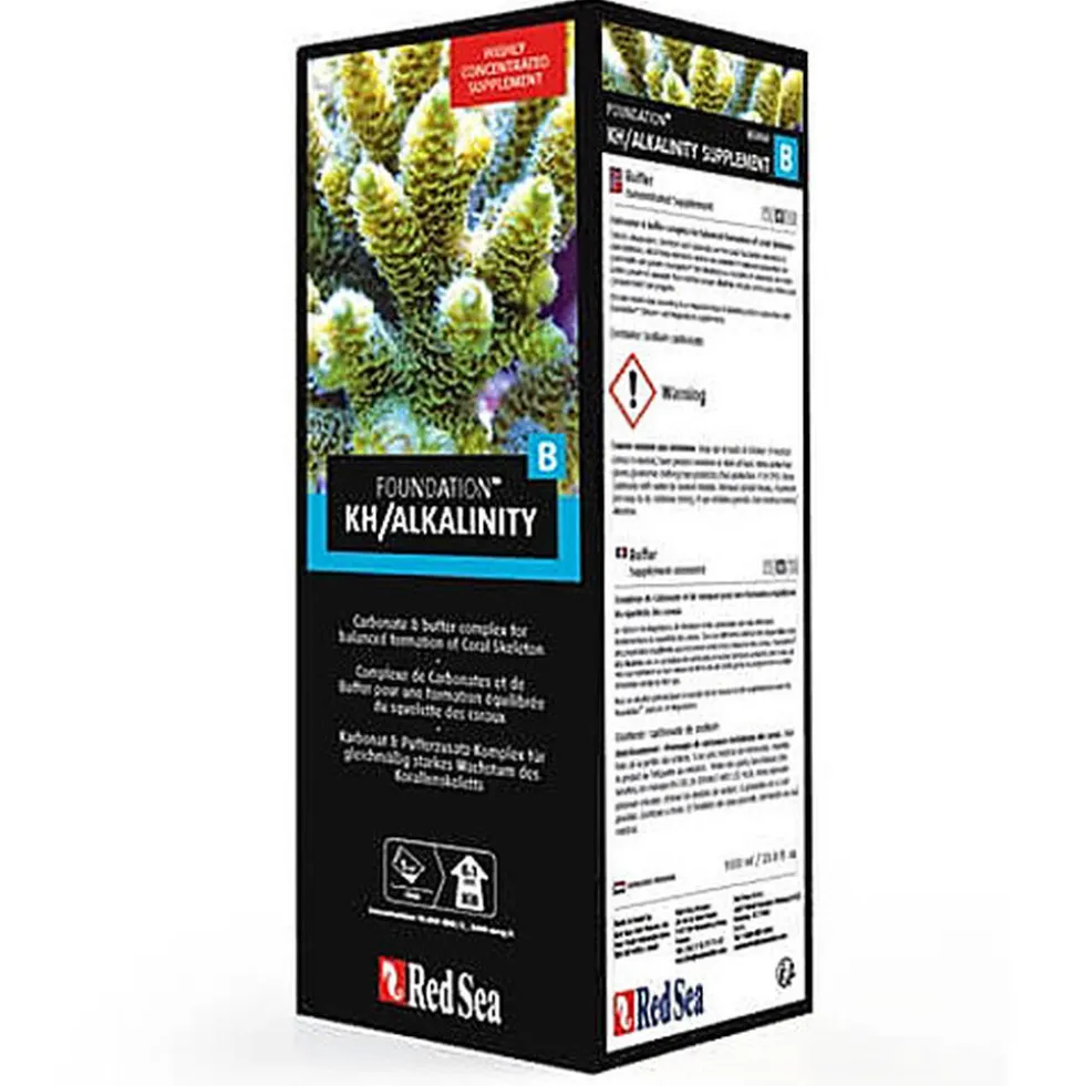 Red Sea - Complément de Carbonates Foundation B Buffer pour Coraux - 1L
