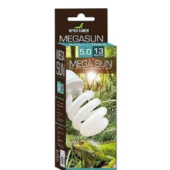 Reptiles Planet - Ampoule Mega Sun UVB 5.0  pour Terrarium - 13W
