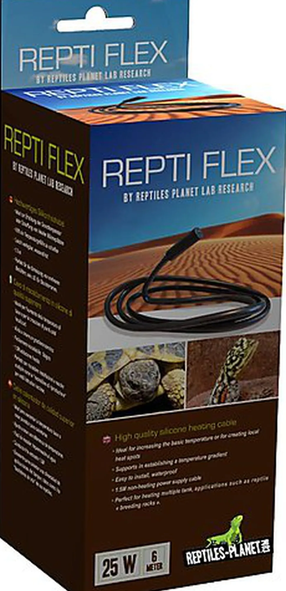 Reptiles Planet - Cordon Chauffant Repti Flex - 25W/6m Diam 7mm