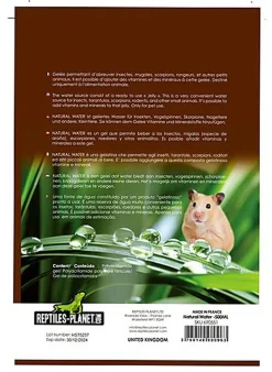 Reptiles Planet - Gelée d'eau Natural Water pour Insectes - 500ml