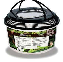 Reptiles Planet - Terrarium en Plastique Repti Box Rond - 30x14cm