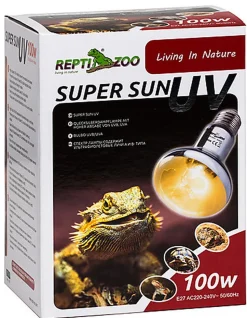 Reptizoo - Lampe Supersun UVA + UVB - 100W