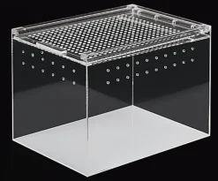 Reptizoo - Terrarium Acrylique Transparent - 20x15x15cm