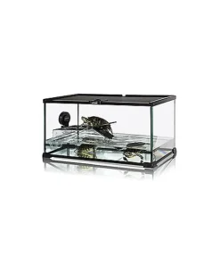Reptizoo - Turtle Starter Kit avec Terrasse pour Totue - 50,8x30,5x25,4cm
