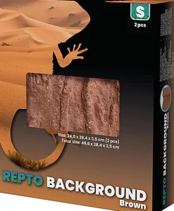 Repto - Décor de Fond Background Brown S - 51x25x30