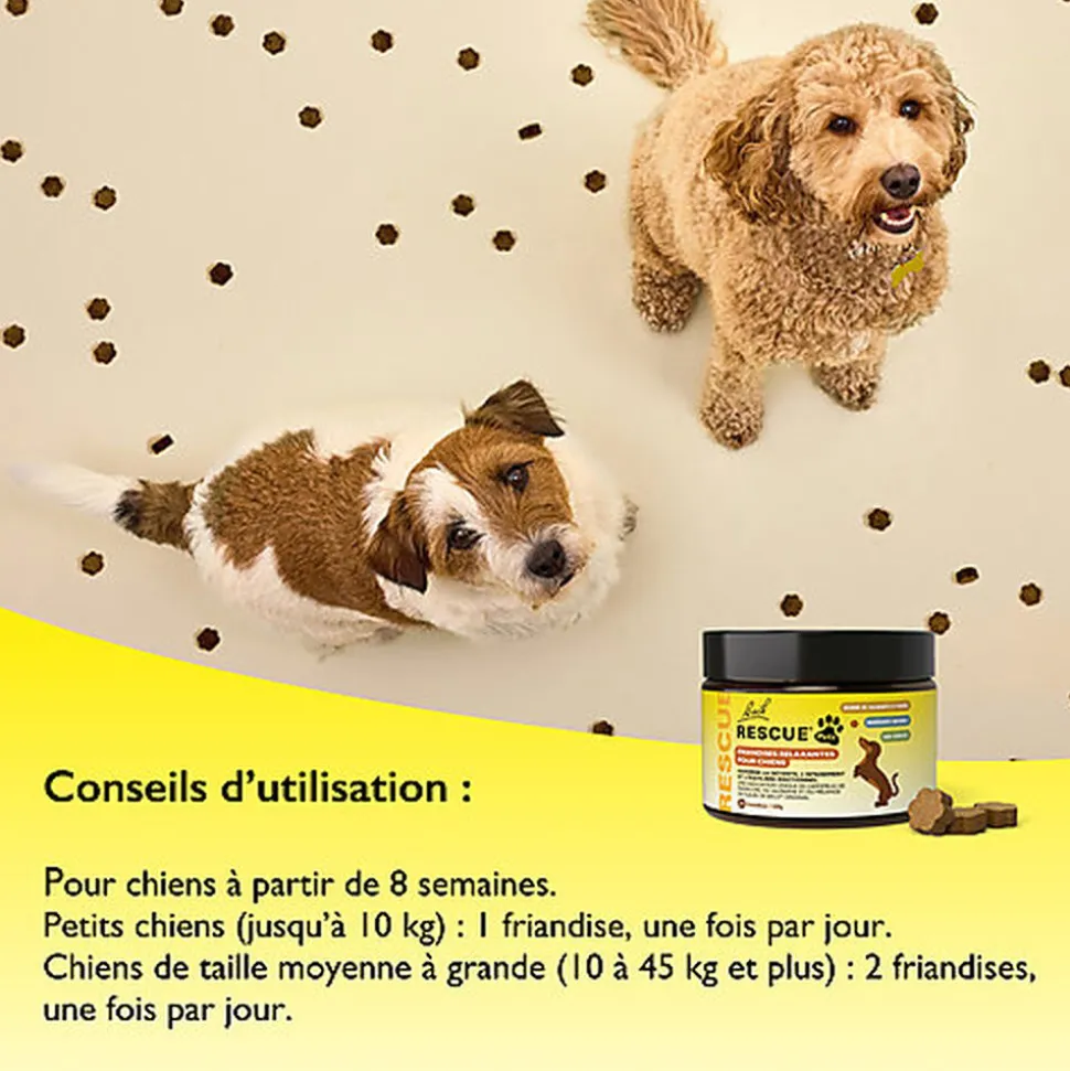 Rescue Pets - Friandises Relaxantes pour chiens - 160g