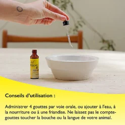 Rescue Pets - Mélange Compte-gouttes Fleurs de Bach - 20ml