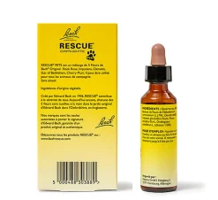 Rescue Pets - Mélange Compte-gouttes Fleurs de Bach - 20ml