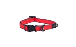 Rogz - Collier Amphibian Rouge pour Chiens