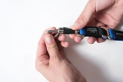 Rogz - Laisse Control Lead Anti-choc pour Chien - Noir