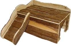 Rongis - Maison en Bois Rampe pour Cochon d'Inde et Gerbille