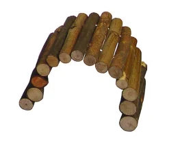 Rongis - Pont Flexible en Bois pour Hamster et Souris - 22cm