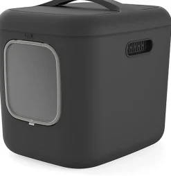 Rotho - Maison de Toilette Biala XL pour Chat - Anthracite