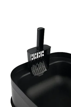 Rotho MyPet - Maison de Toilette Biala pour Chat - Blanc