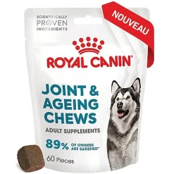 Royal Canin - Aliment complémentaire Adult Joint & Agieing Chews pour Chiens - 240g