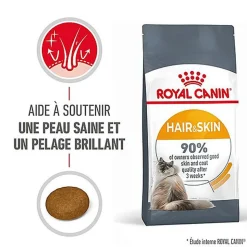 Royal Canin - Croquettes Hair & Skin Care pour Chat - 400g