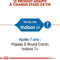Royal Canin - Croquettes Indoor 27 pour Chat d'Intérieur de 1 à 7 ans