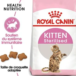 Royal Canin - Croquettes Kitten Sterilised pour Chaton - 400g