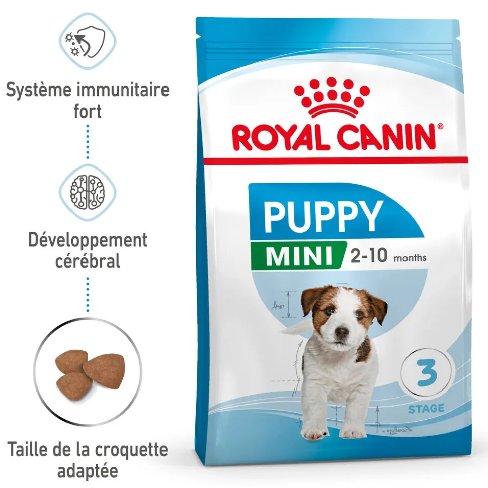 Royal Canin - Croquettes Mini Puppy pour Chiot de 2 à 10 mois