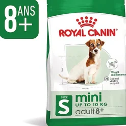 Royal Canin - Croquettes MINI ADULT 8+ POUR CHIEN DE PETITE TAILLE - 800G