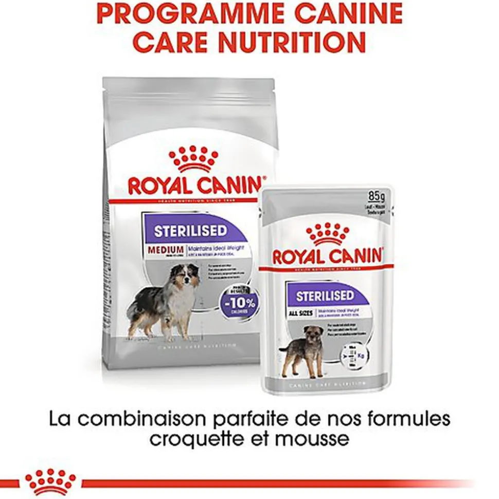 Royal Canin - Croquettes Medium Adult Sterilised pour Chien