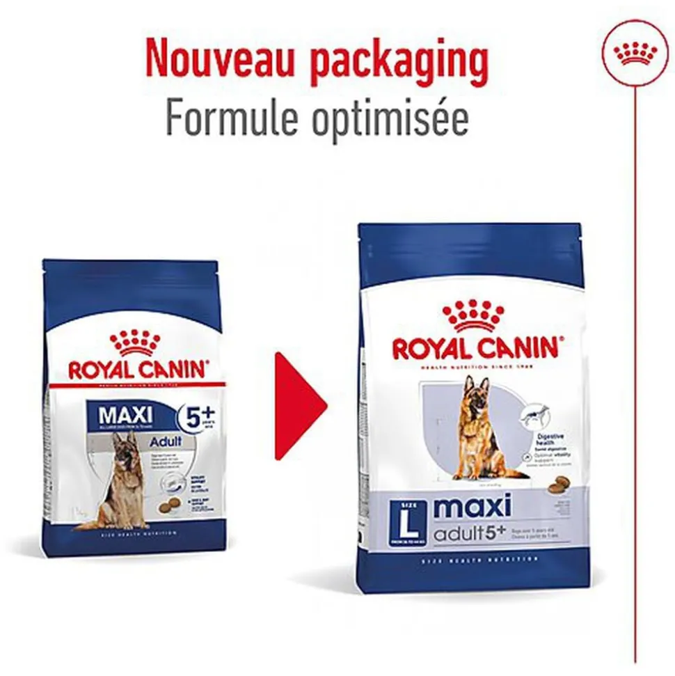 Royal Canin - Croquettes Maxi Adult 5+ pour Chien