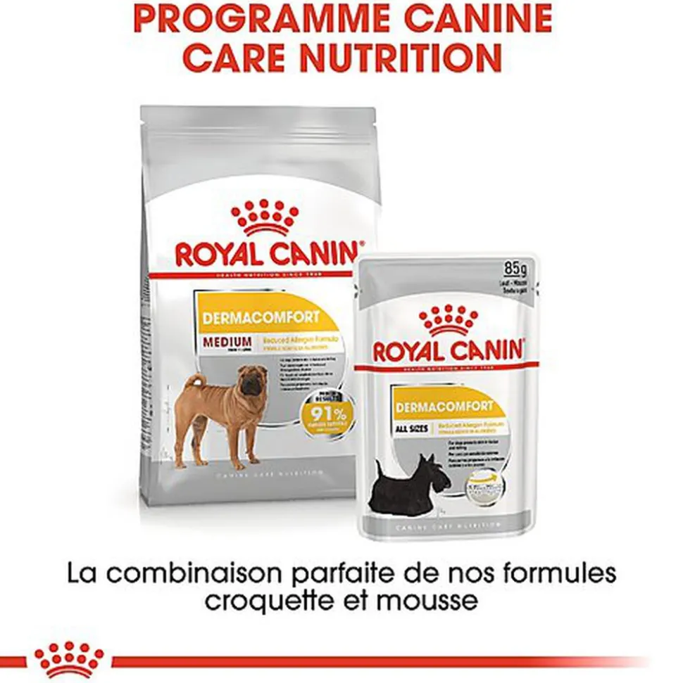 Royal Canin - Croquettes Medium Dermacomfort pour Chien