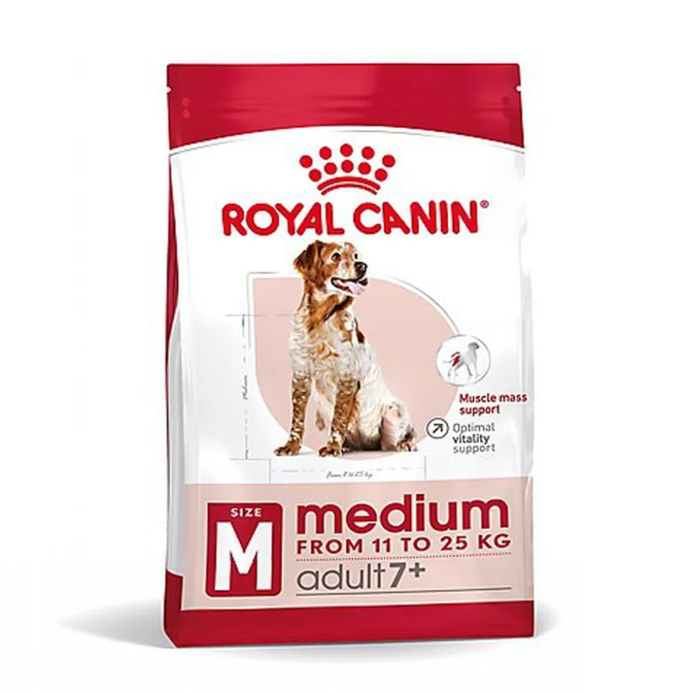Royal Canin - Croquettes Medium Adulte 7+ pour Chien