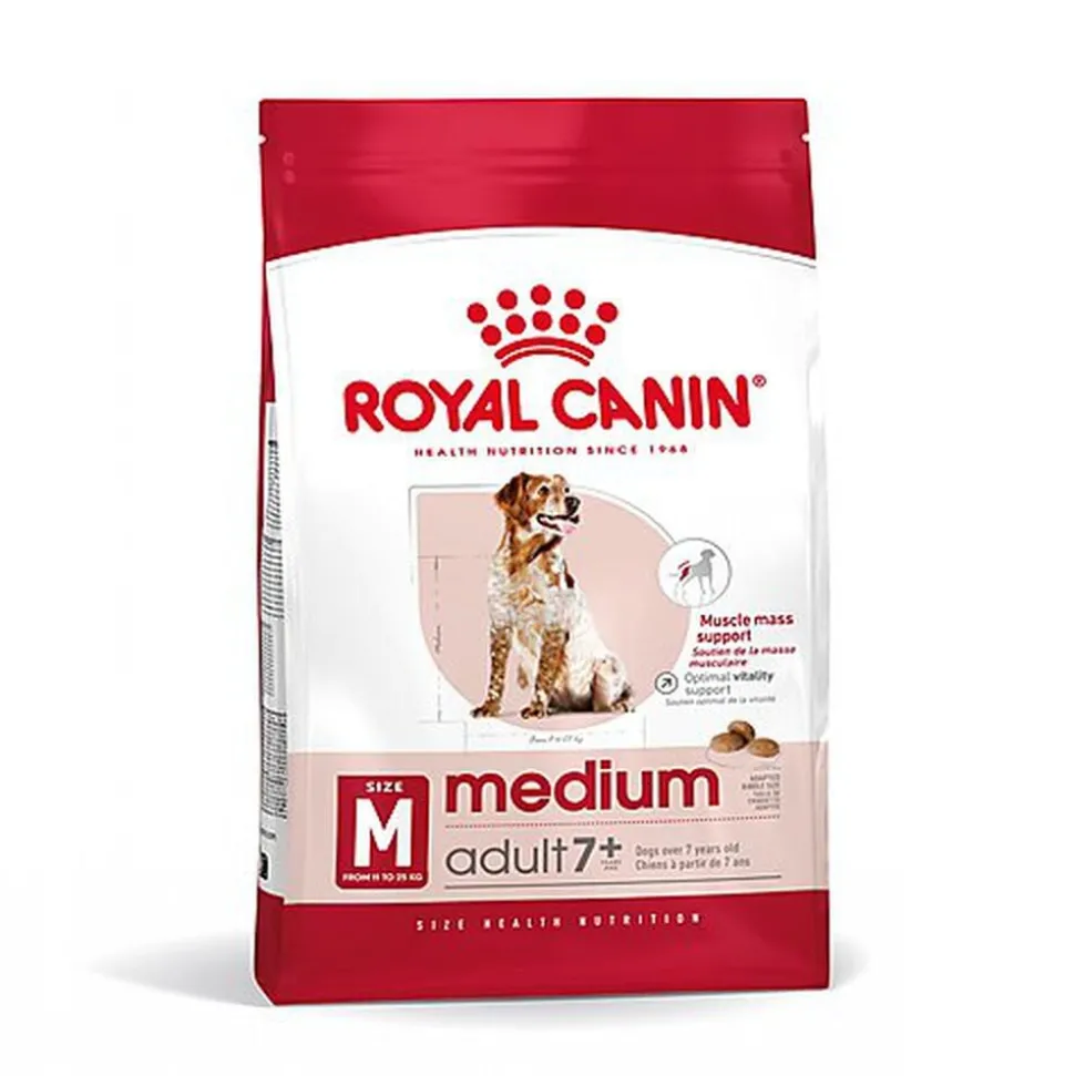 Royal Canin - Croquettes Medium Adulte 7+ pour Chien