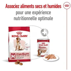 Royal Canin - Croquettes Medium Adulte 7+ pour Chien